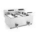 Deep fryer with drain tap digital - 2 x 8 l