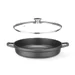 Casserole with non-stick coating