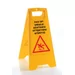 Wet floor sign