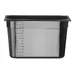 Container GN 1/3 zwart polycarbonaat