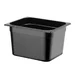 Container GN 1/2 zwart polycarbonaat