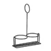 Condiment rack black