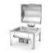 Chafing dish GN 2/3 finition poli mirroir
