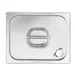 Couvercle pour bacs GN avec bord en silicone