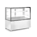 Refrigerated display cabinets with 2 shelves