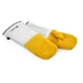 Hittebestendige lederen barbecue wanten, 2 stuks