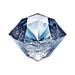 Ice cube mould gem-shaped