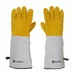 Hittebestendige leren barbecue handschoenen - 2 stuks