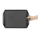 Olympia Kristallon Handvat Fast Food Dienblad Zwart 435X305mm