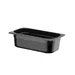 Container GN 1/3 black polycarbonate
