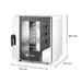 Convection steam oven CONTROL 7x GN1/1
