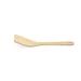 Bent wooden spatula