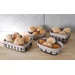 Bakery basket with bag