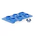 Ice cube mould gem-shaped