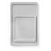 Polyester tray for self-service restaurants