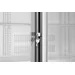 Back bar refrigerator with 2 sliding doors