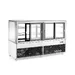 Refrigerated display cabinets with 2 shelves