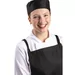 Calot de cuisine en polycoton Whites noir L