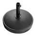 Pied de parasol en bÃ©ton noir Bolero avec adaptateur 48/38mm