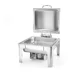 Chafing dish GN 2/3 satin finish