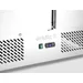 Pizzawerkbank met 3 deuren en koelvitrine 380+40L