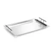 Rectangular serving tray