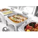 Chafing dish GN 2/3 finition poli mirroir