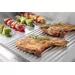 Griddle half ribbed