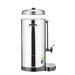 Hot drinks boiler, double-walled
