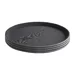 Plateau antidÃ©rapant en fibre de verre Olympia Kristallon rond noir 406mm