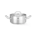 Stew pot low - with lid