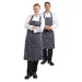 Tablier bavette Whites rayÃ© marine et blanc XL