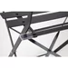 Ensemble table et 2 chaises pliantes d'extÃ©rieur en acier noir Bolero