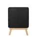 Plat de prÃ©sentation en ardoise naturelle Olympia 130x130mm (Lot de 4)