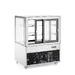 Refrigerated display cabinets with 2 shelves