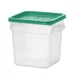 Voedselcontainer met schaalverdeling