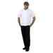 Pantalon de cuisine mixte Whites Vegas noir 3XL