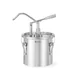 Distributeur de sauce en acier inoxydable avec pompe