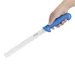 Couteau Ã  trancher dentÃ© Hygiplas bleu 25cm