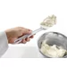 Scraper spoon shaped
