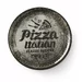 Pizza plate Recipe Collection Black