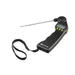 Digital thermometer with foldable probe