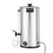 Hot drinks boiler single-walled