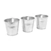 Display – 3 buckets with a tray