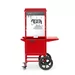 Popcornmachine met kar