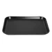 Plateau rectangulaire antidÃ©rapant en fibre de verre Cambro EpicTread noir 350mm