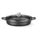 Casserole with non-stick coating