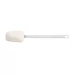 Scraper spoon shaped