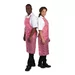Whites waterdicht schort rood-wit gestreept