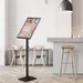Porte-affiche Europel avec cadre clipsable A3 25mm noir